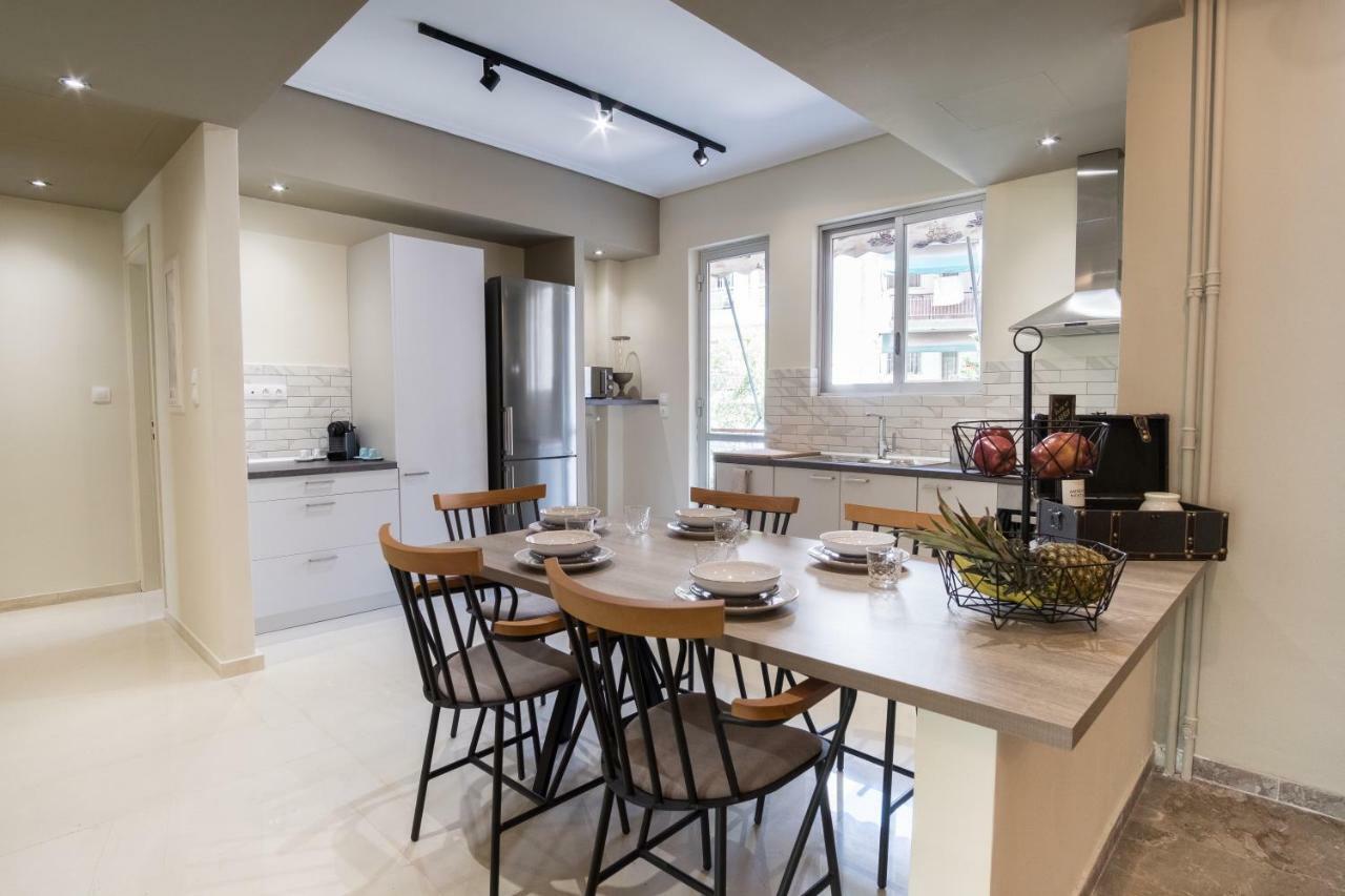 Comfy Apartment Of 104 M² Near Metro! Athen Eksteriør billede